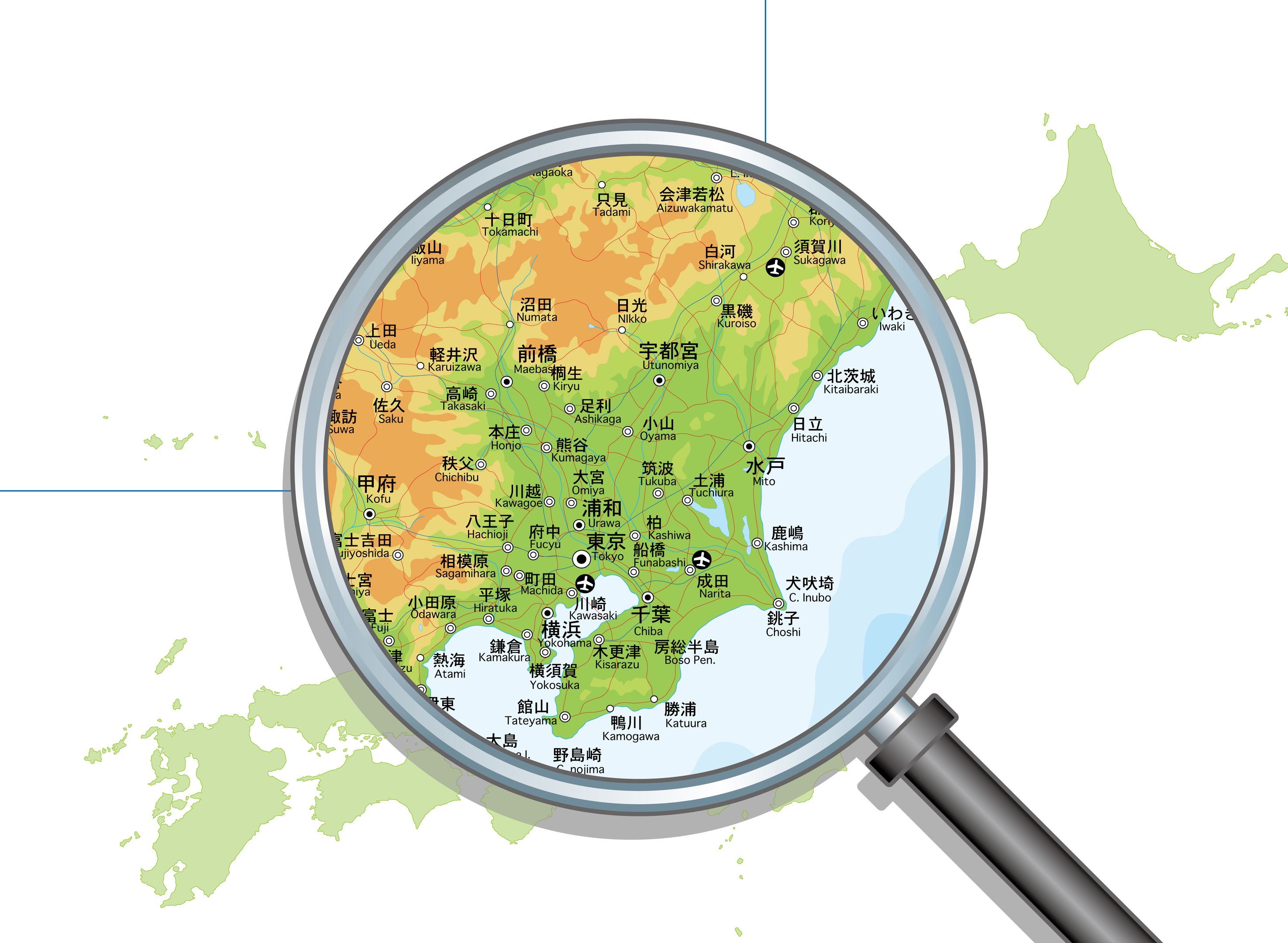 広いエリアをカバーした出張体制の写真